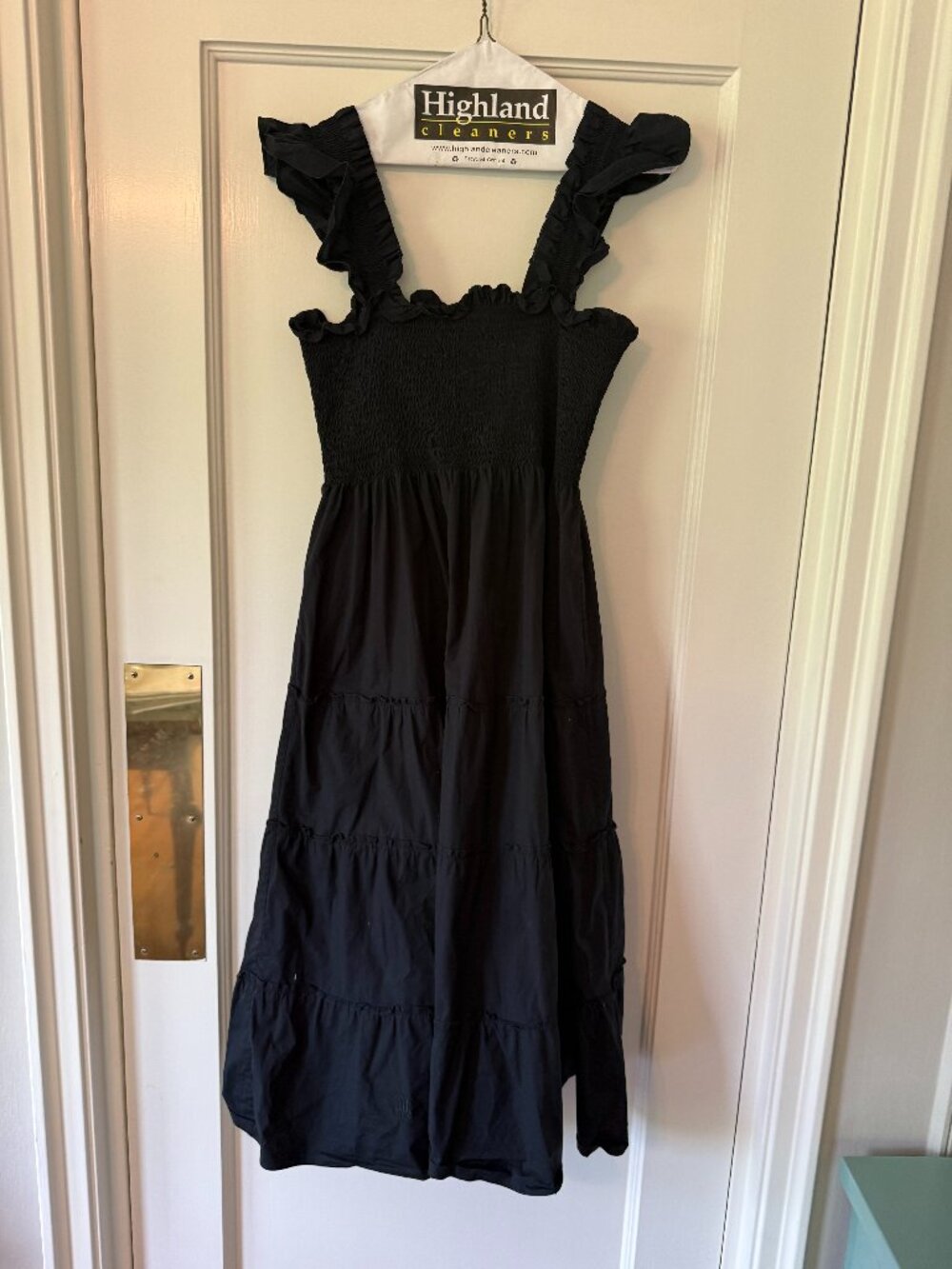 Hill House Black Ellie Nap Dress GUC Size M